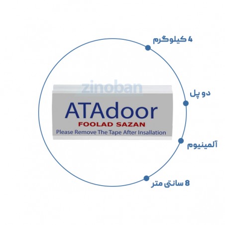 تیغه کرکره برقی آتا ۸۰ دوپل (ATA) وزن ۴KG