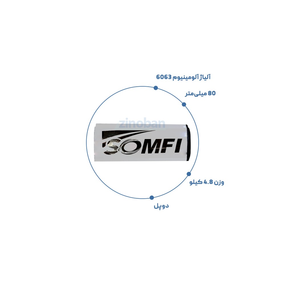 تیغه کرکره برقی سامفی 80 دوپل (somfi)