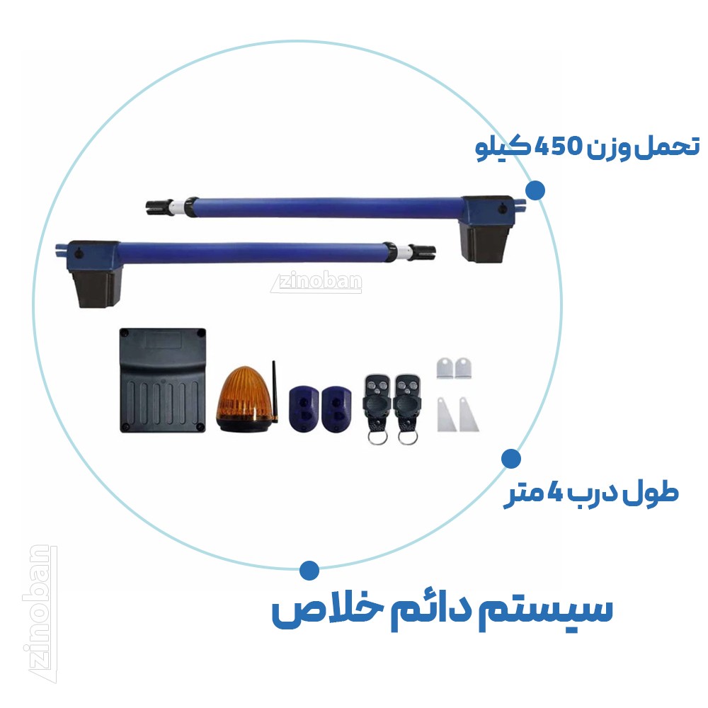 جک پارکینگی یال مدل روچی (RUCCI) 450kg دائم خلاص