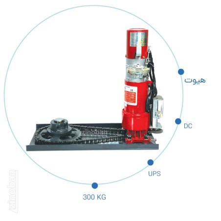 موتور ساید کرکره برقی هیوت DC 300
