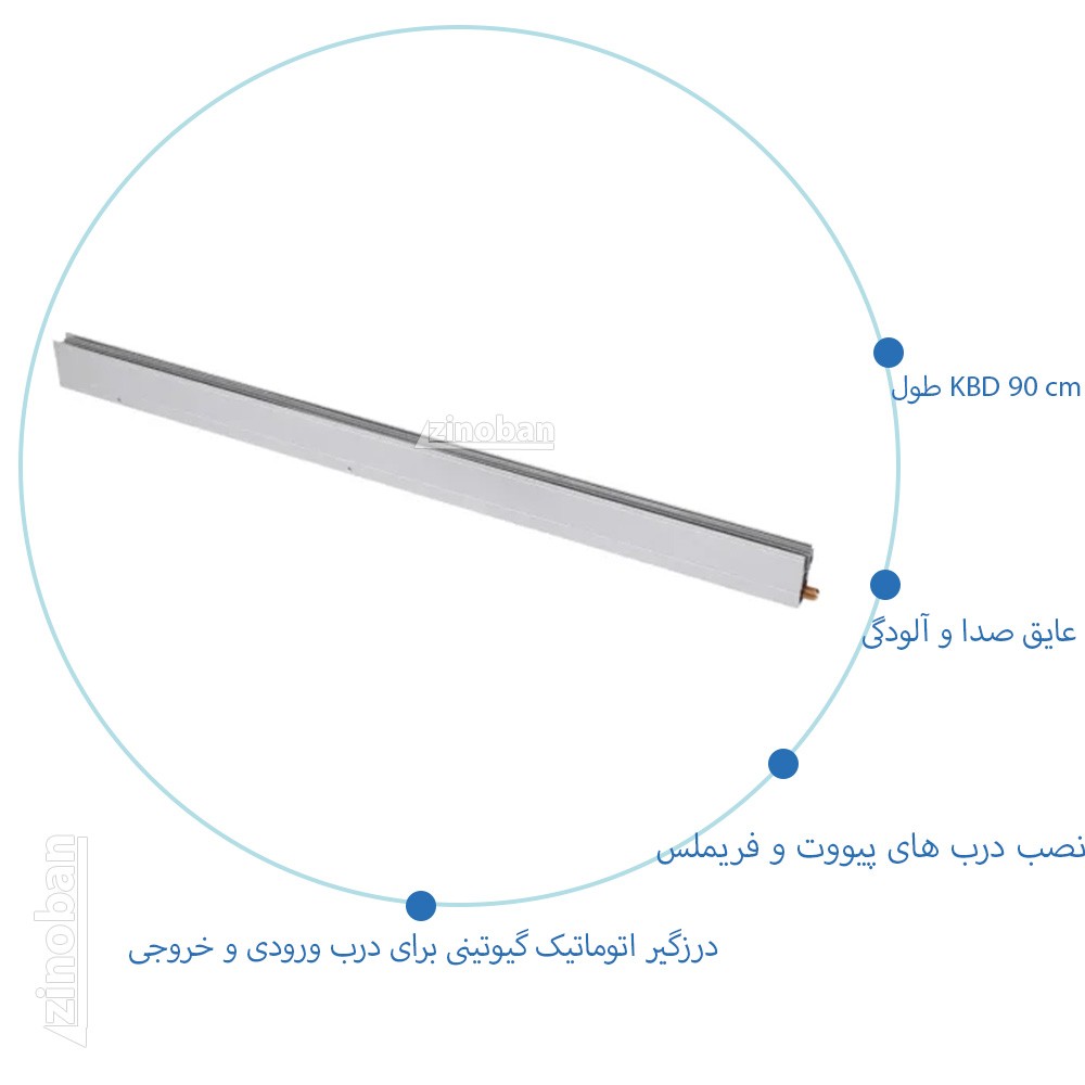 درزگیر اتوماتیک گیوتینی NHN KBD-900