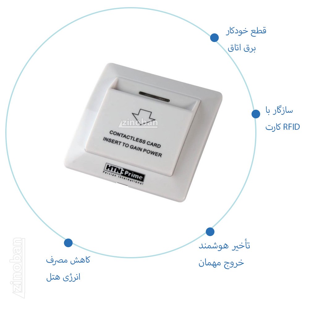 پاور سوئیچ هوشمند کارتی اچ تی ان ( Power Saver HTN)