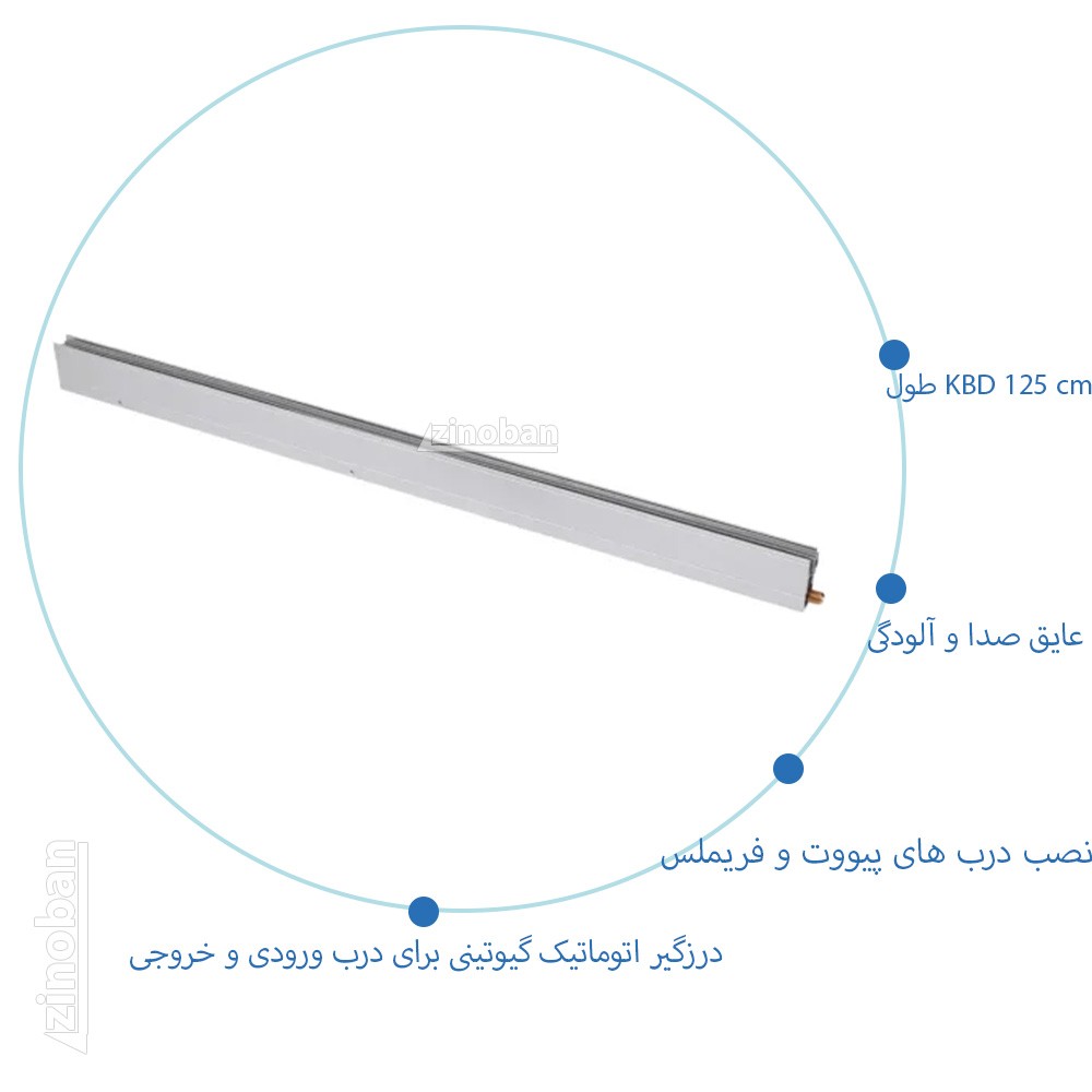 درزگیر اتوماتیک گیوتینی NHN KBD-1250