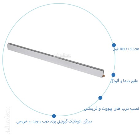 درزگیر اتوماتیک گیوتینی NHN KBD-1750