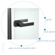 دستگیره درب شیشه فریم لس MONTIS BD262FC-A1