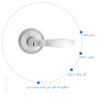 دستگیره تک کلید خور آنتی پنیک HTN مدل AH-250