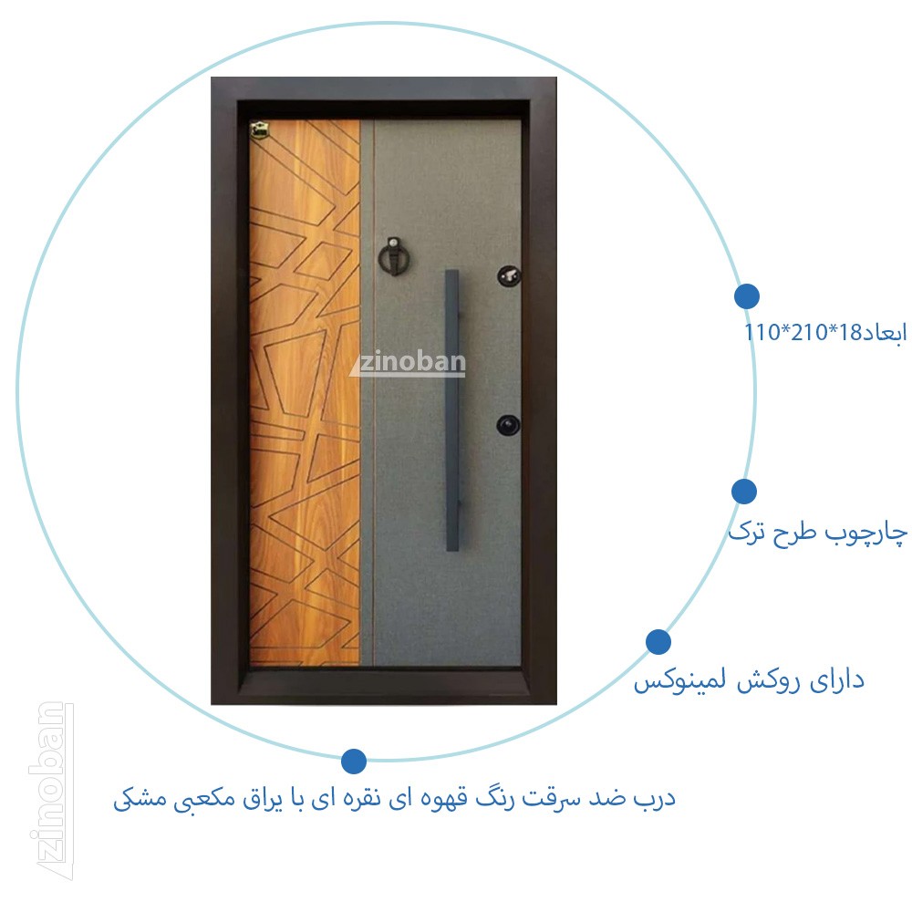 درب ضد سرقت رادین لامینوکس