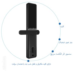 دستگیره هوشمند X5 نیمه اتومات