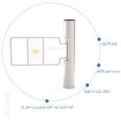 گیت کنترل تردد ویلچری...