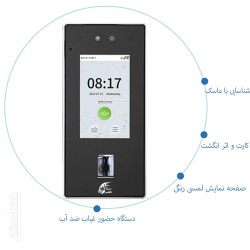 دستگاه حضور و غیاب تشخیص...