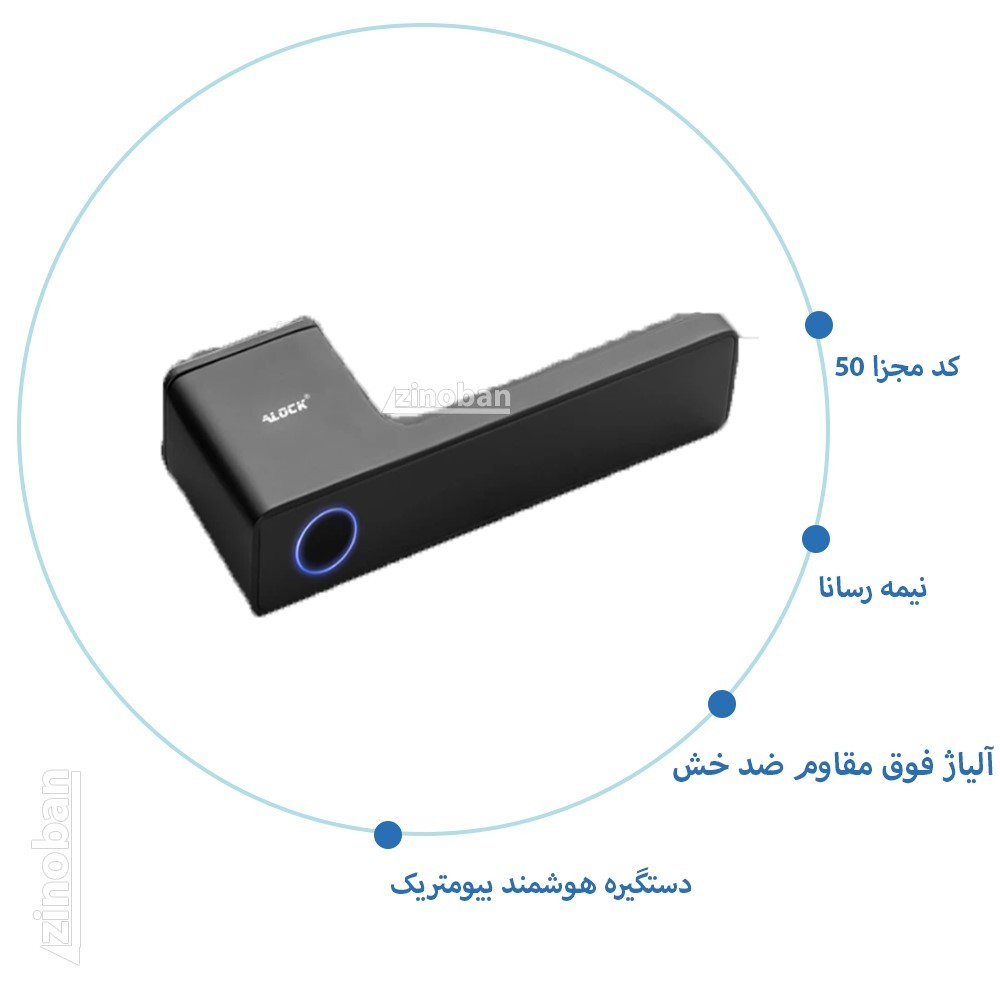 دستگیره اثر انگشتی مینیمال +B2