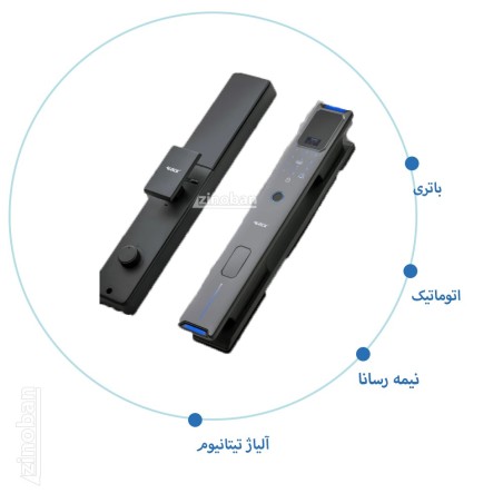 دستگیره اثر انگشتی اتومات +Pixel E