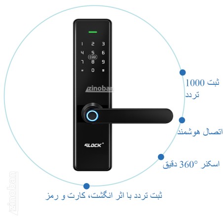قفل اثر انگشتی دیجیتال ALOCK مدل S300