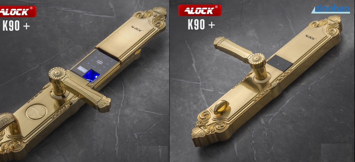 خرید و قیمت قفل اثر انگشتی دیجیتال ALOCK مدل K90+ Gold