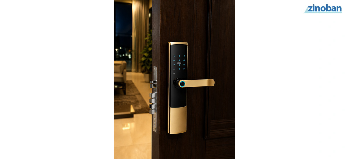 ALOCK S550 Gold Digital Fingerprint Door Lock
