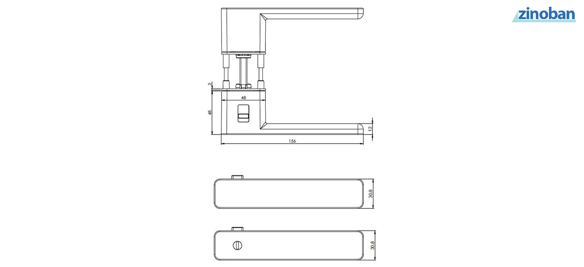 خرید دستگیره اسمارت GRIFF WERK R8 ONE | قیمت دستگیره مدرن آر 8 وان آلمانی