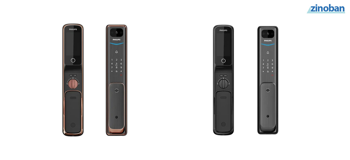 خرید دستگیره هوشمند فیلیپس ALPHA-VP-5HWS | قیمت قفل دوربین دار Philips