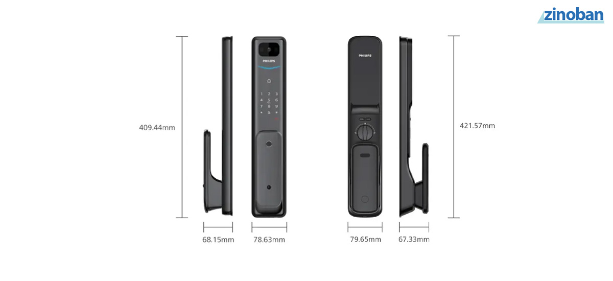 خرید دستگیره هوشمند فیلیپس alpha-v-5hws | قیمت قفل تصویری Philips