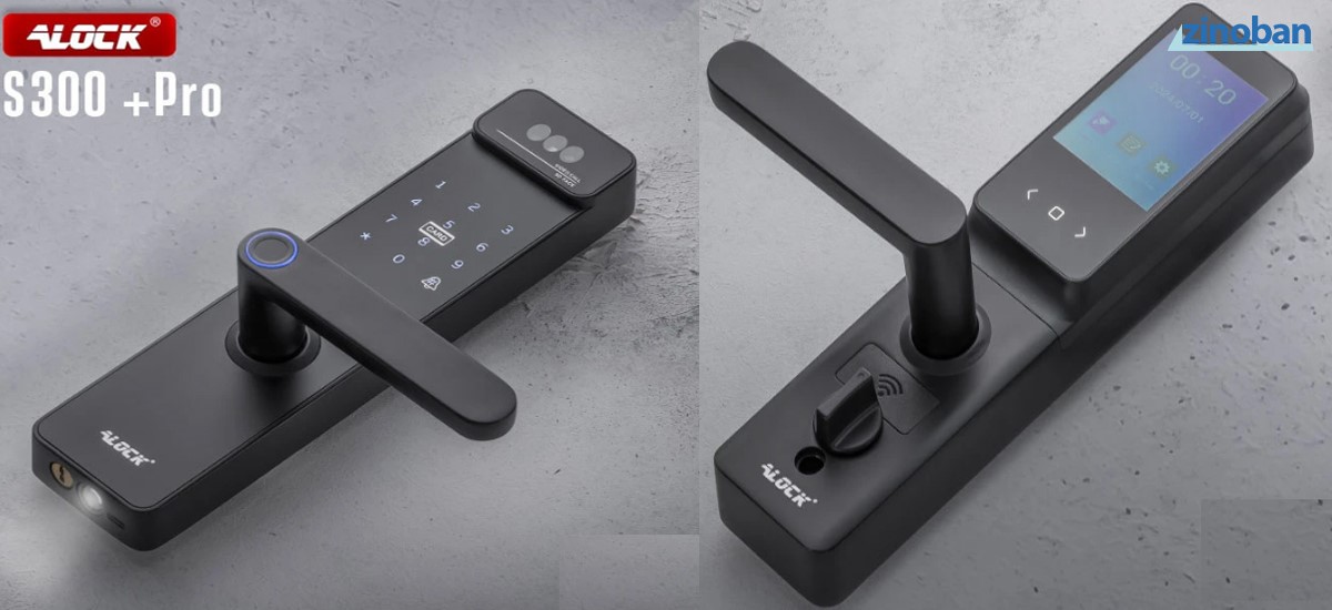 خرید و قیمت دستگیره هوشمند تشخیص چهره ALOCK مدل S300+ Pro