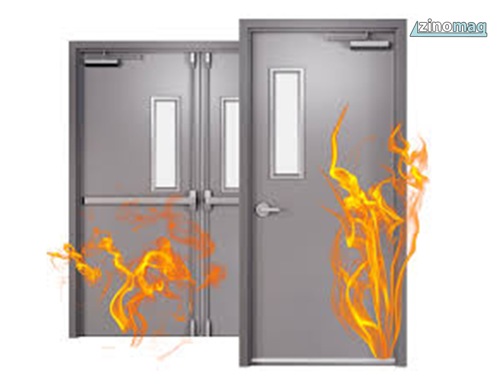تعریف دقیق و عملکرد درب ضد حریق (Fire Door)